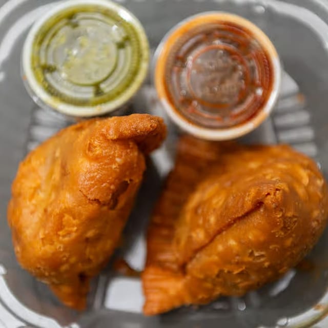 Meat Samosa.